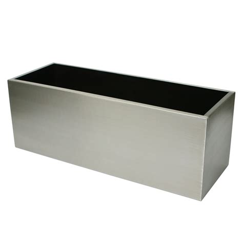 stainless steel planter boxes australia|stainless steel tall outdoor planters.